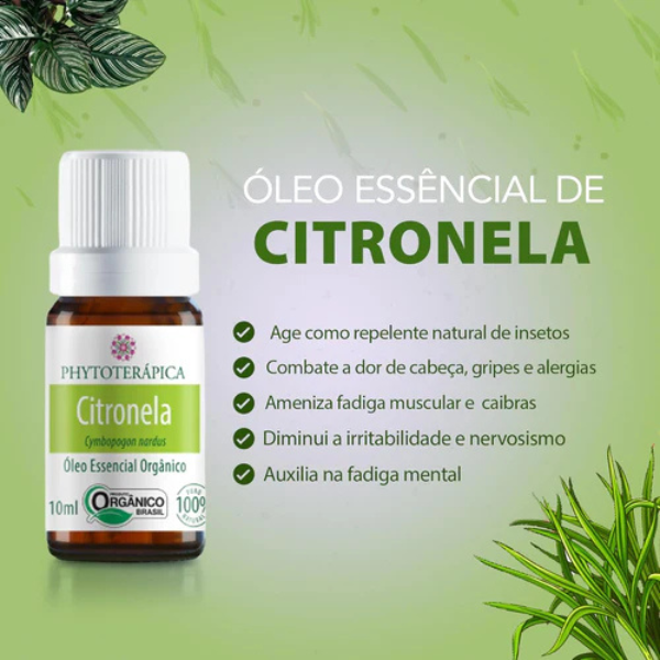 PHYTOTERAPICA - Óleo Essencial de citronela