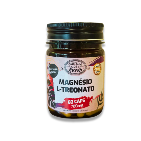 Magnésio L-Treonato 1400 mg 60 cáps