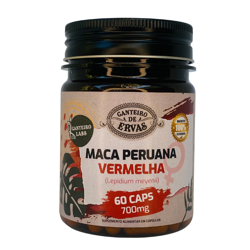 Suplemento Alimentar Maca Peruana Vermelha