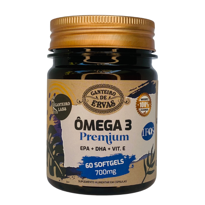 Ômega 3 Premium Canteiro de Ervas 700mg 60Softgels