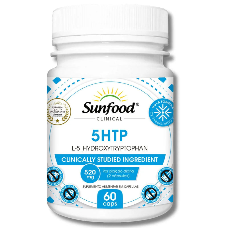 5HTP Sunfood 60 Caps 520Mg