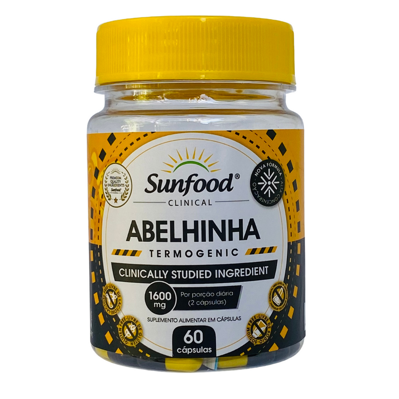 Abelhinha Termogenic Sunfood 1600mg 60Caps