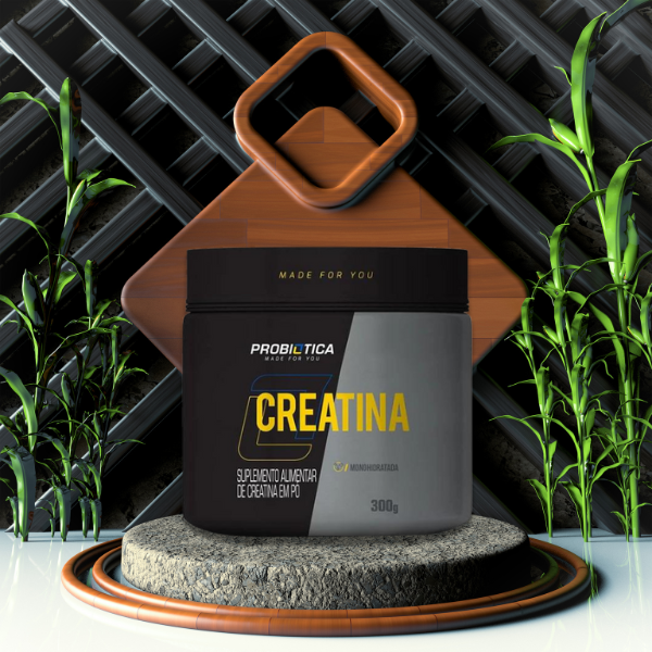 Probiótica Creatina Monohidratada Pura - 300G -