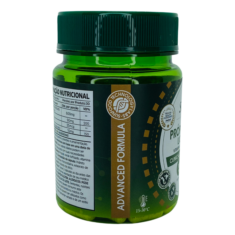 Própolis Verde Liofilizado Sunfood 700mg 60Caps