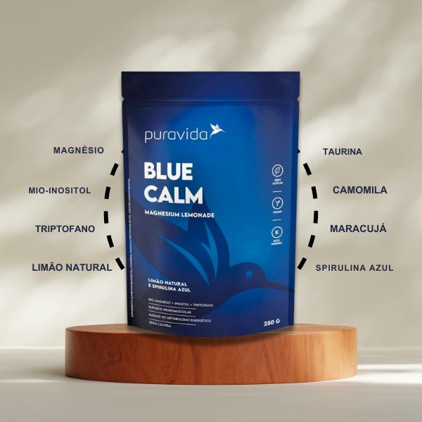 Blue Calm Magnesium Relax Lemonade 250g PuraVida Pura Vida