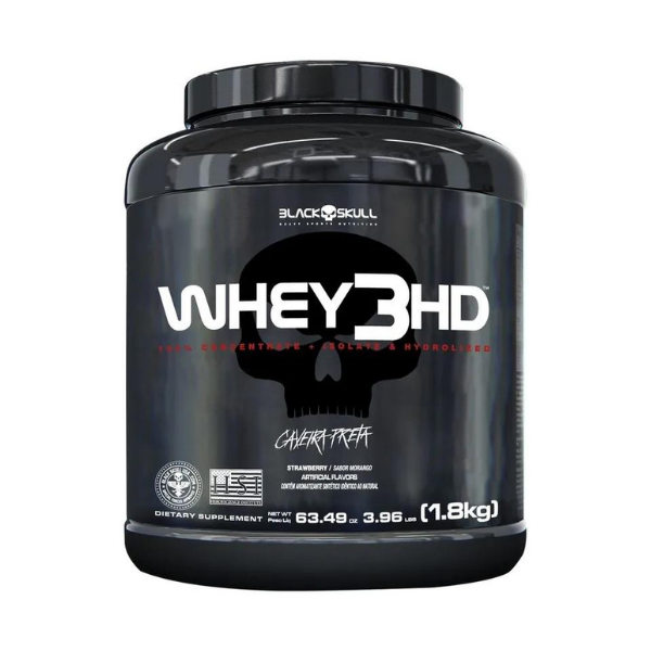 Whey 3 Hd  1,8Kg, Black Skull