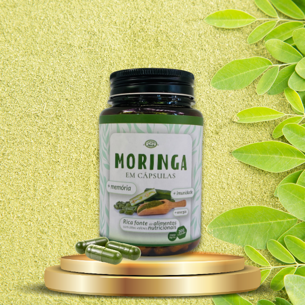 Moringa em Cápsulas - 300 Cápsulas