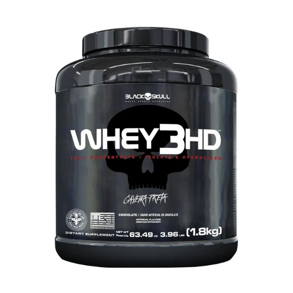 Whey 3 Hd  1,8Kg, Black Skull