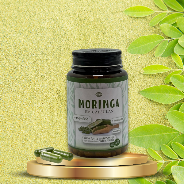 Moringa em Cápsulas - 120 Cápsulas