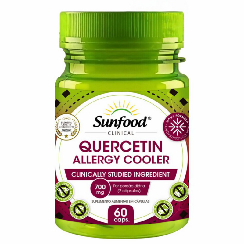 Quercetin Allergy Cooler Sunfood 700mg 60 Caps