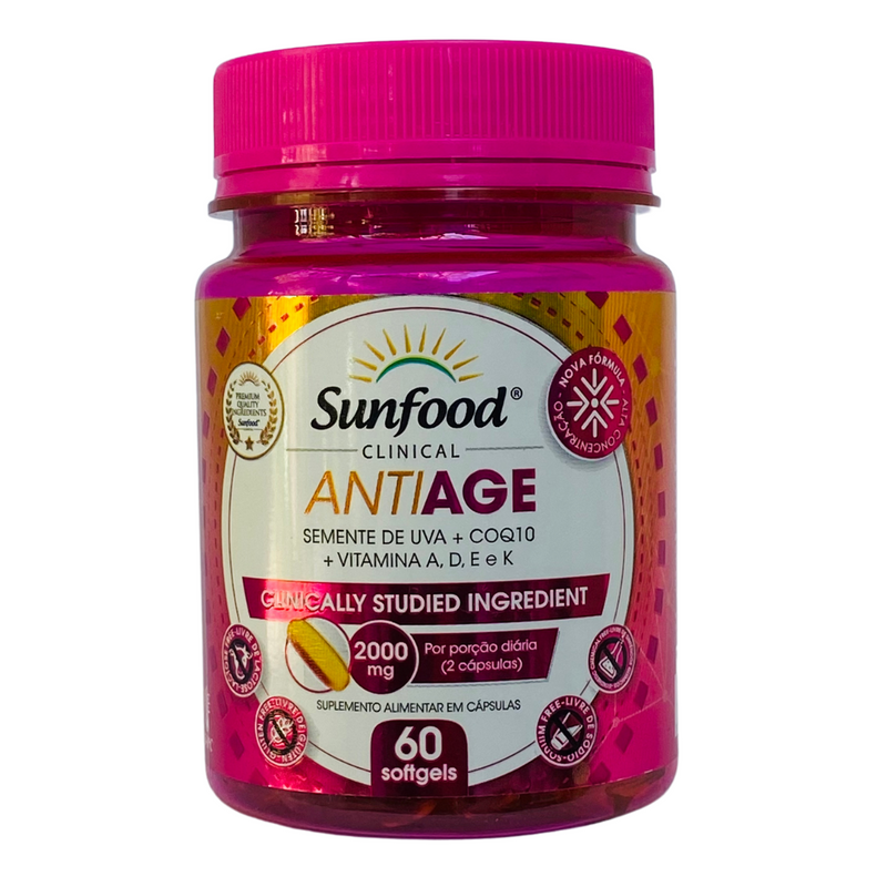 Antiage Sunfood 2000mg 60Softgels