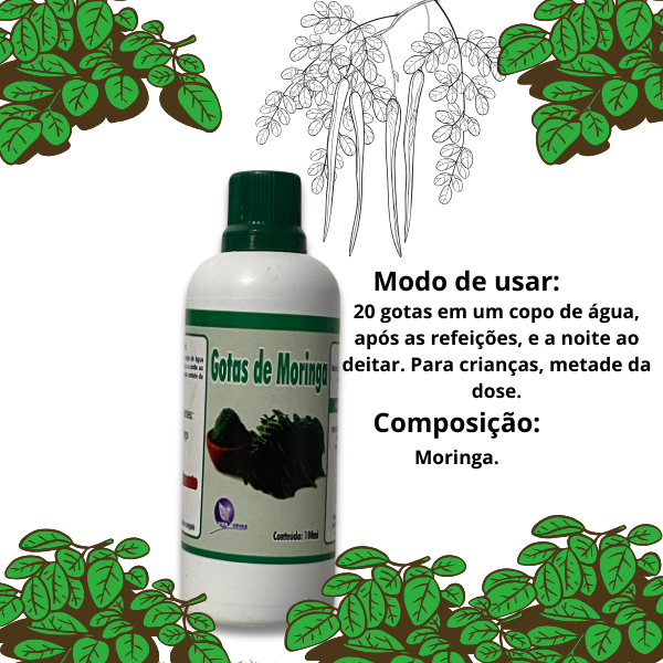 Moringa em Gotas 100ml