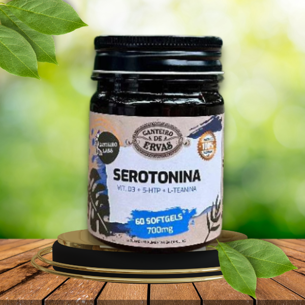 Serotonina em Cápsulas - Canteiro de Ervas