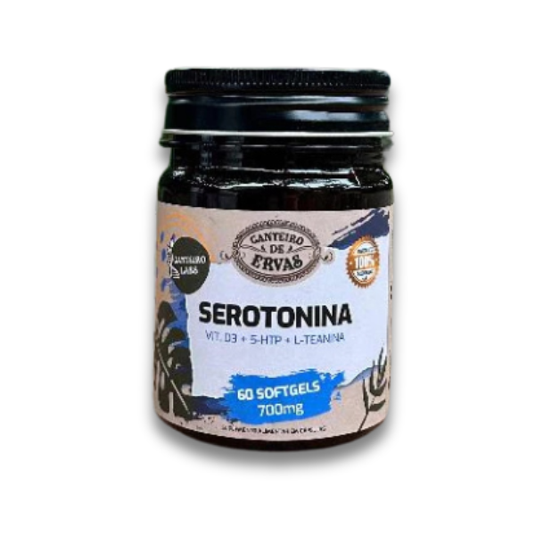 Serotonina em Cápsulas - Canteiro de Ervas