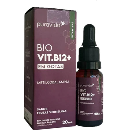 Vitamina B12 Metilcobalamina - Puravida 20ml